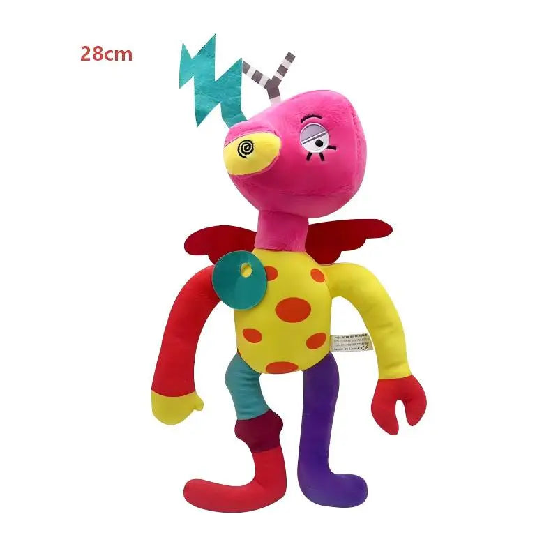 The Amazing Digital Circus Plush Clown Ragatha Pomni Cartoon Jax Doll Joker Plush Soft Stuffed Sofa Decorate Christmas Gifts