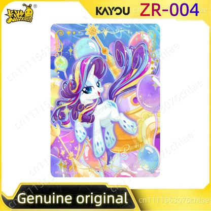 KAYOU Genuine My Little Pony Card T11W10 Friendship Eternal Card Hidden SC ZR SGR SSR Rare Collection Card Toy