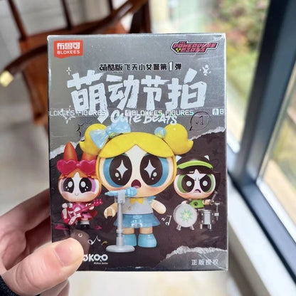 BLOKEES Assemble The Powerpuff Girls GV1 Season Blossom Buttercup Bubbles Collectible Birthday Gift In Stock Toy Models