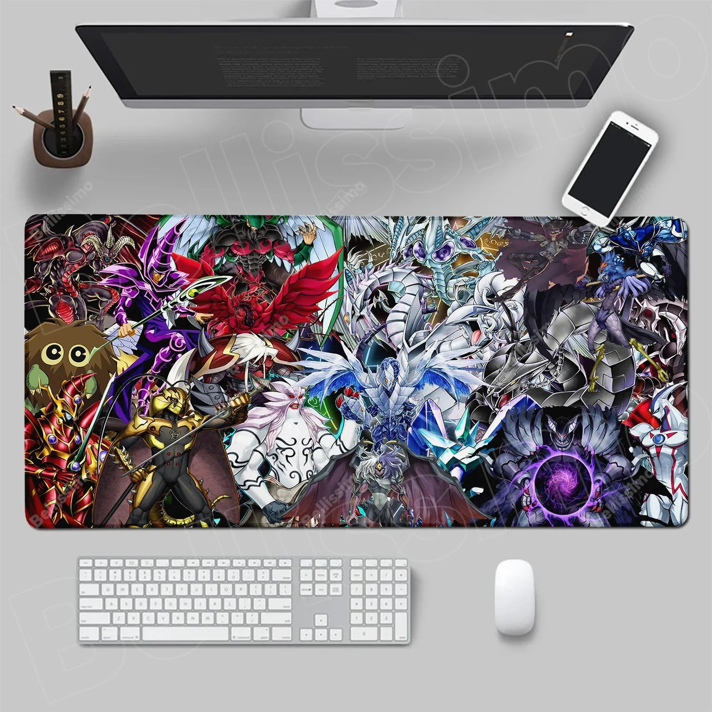 Large Mouse Pad Gamer Yu Gi Oh Mousepad Mats Gaming Pc Computer Accessories Mausepad Rubber Mat Deskmat Office Carpet Anime Desk