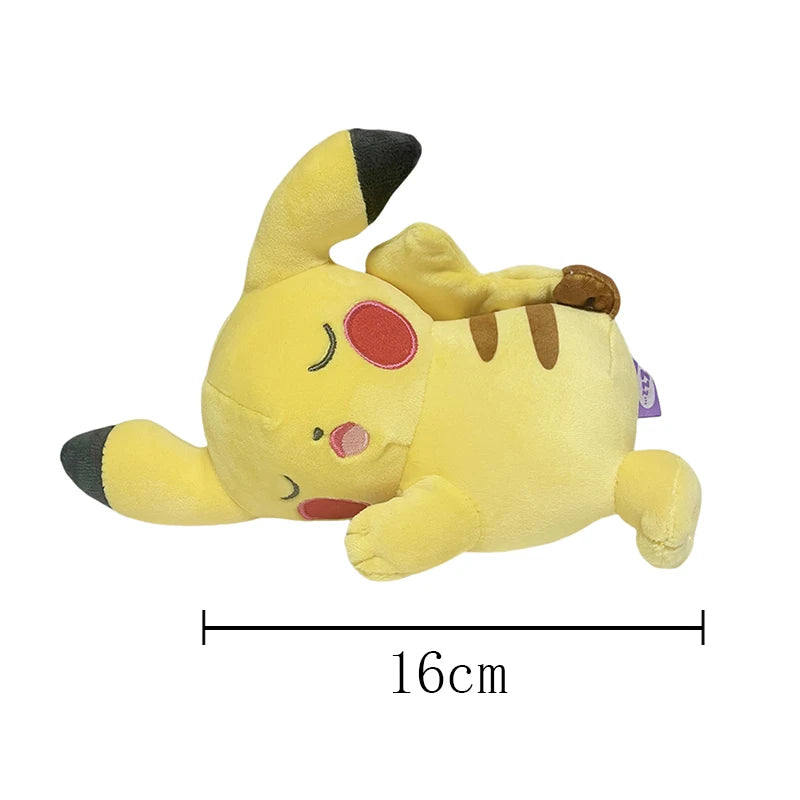 Initial Pikachu Plush Toys Pokemon 30th Anniversary Commemorative Edition Pixel Art Style Pikachu Dark Lightning Pikachu Doll