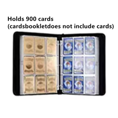 My Little Pony 400pcs/900pcs Card Album Book Folder 4/9 Card Slots Collections Zipper Double Pocket Zipper Card Binder Holder
