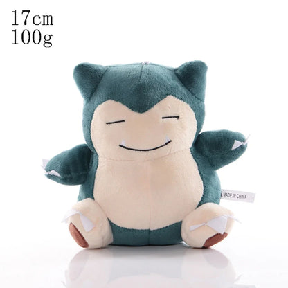 2026 Pokemon Plush Dolls Set - Soft Stuffed Animals Pikachu Charmander Bulbasaur Squirtle Psyduck Eevee Peluche Toy Gifts
