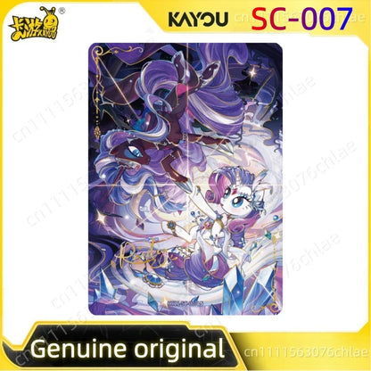KAYOU Genuine My Little Pony Card T11W10 Friendship Eternal Card Hidden SC ZR SGR SSR Rare Collection Card Toy