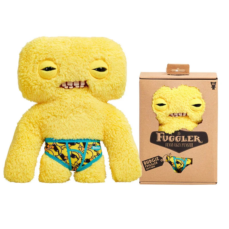 Fuggler WIDE EYED WEIRDO Soft Peluche Plush Doll Teeth Monster Ugly Cute Funny Soft Toy Chlidren Christmas Birthday Gift