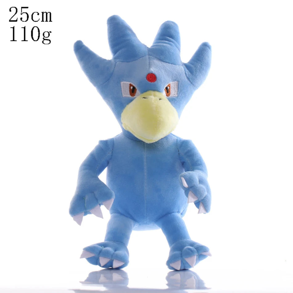 Hot Sale Pokemon Plush Dolls Set - Pikachu Charmander Bulbasaur Squirtle Psyduck Eevee Soft Stuffed Animals Peluche Toy Gifts