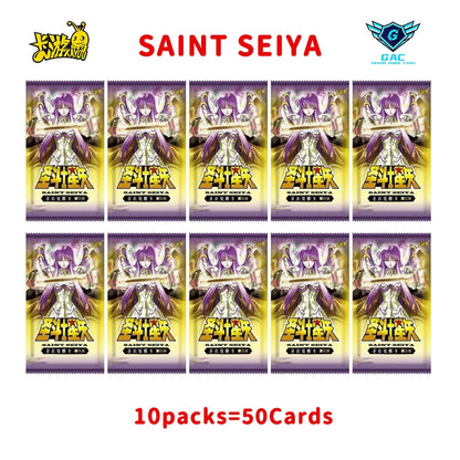 New Kayou Saint Seiya Cloth Awakening Card Box Manga Edition Collectible Card Star Pack Japanese Anime Rare Collection Cards