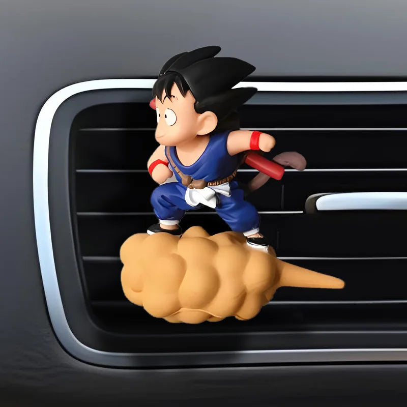 Cartoon Dragons Balls Son Goku Flying Ornament Cute Air Outlet Clip Aromatherapy Kawaii Decoration Car Gifts