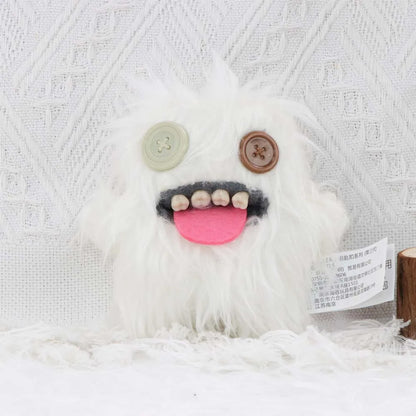 Fuggler Ugly Cute Monster Plush, 4inch Collectible Stuffed Toy, Funny Hairy Alien Doll for Fans Gift