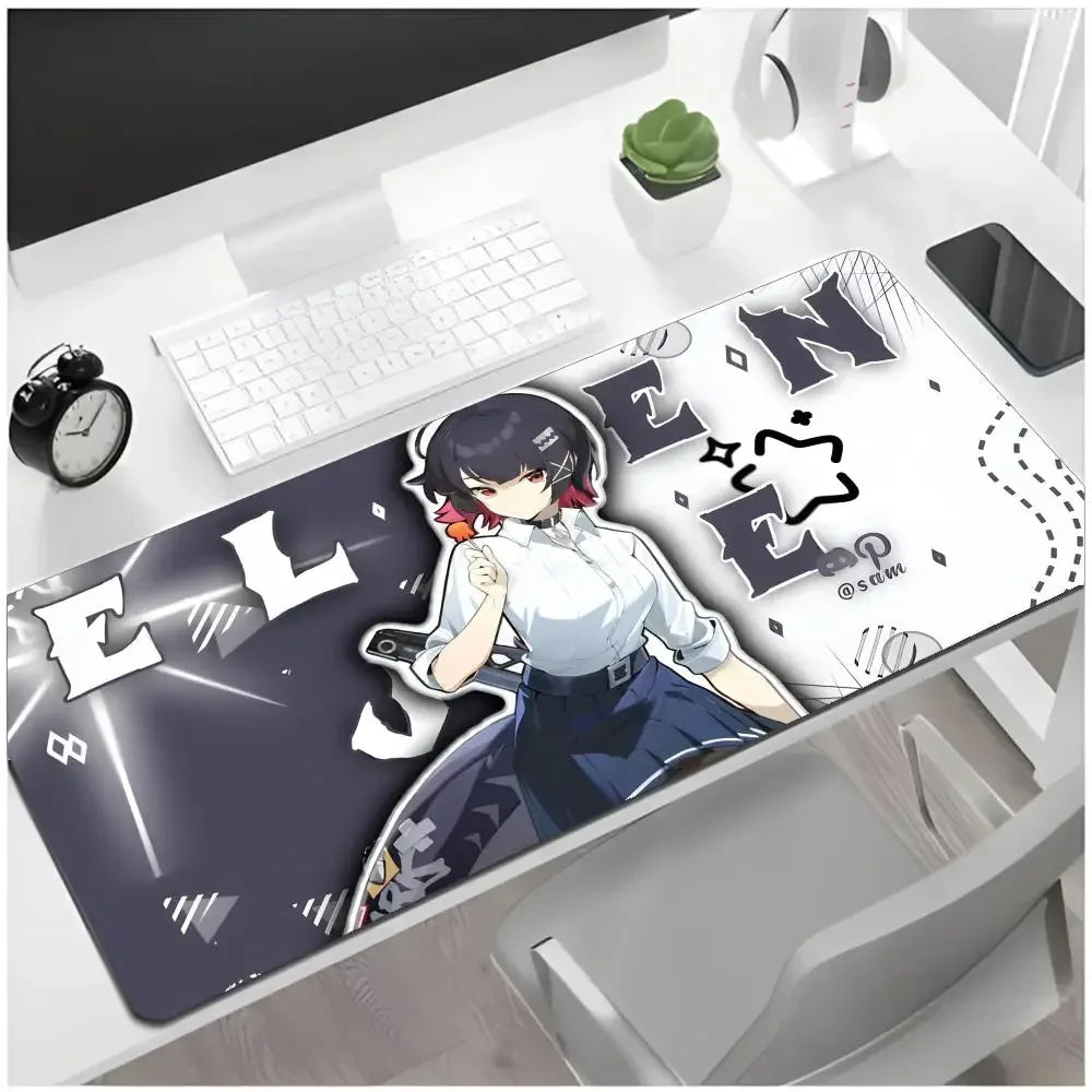 Shark Warrior Zenless Zone Zero Ellen Joe Gaming Desk Mat