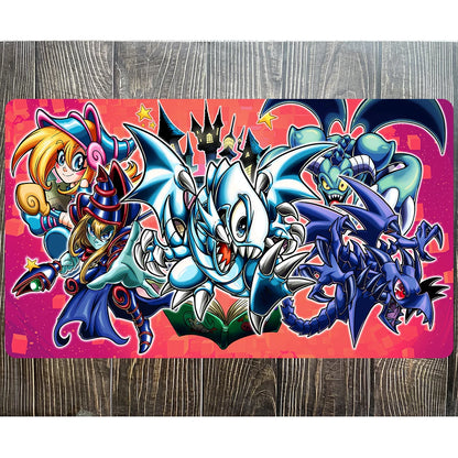 Yu-Gi-Oh Dark Magician Playmat Game Card Pad YGO Anime Girls Mat Yugioh TCG OCG Mat-283