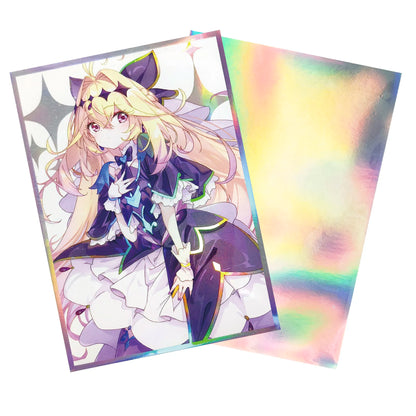 50pcs Diy Yu-Gi-Oh! Witchcrafter Madame Rilliona Card Sleeve TCG OCG Kewl Tune Rotary Galatea Game Collectible Card Sleeve Toys