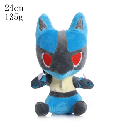 Hot Sale Pokemon Plush Dolls Set - Pikachu Charmander Bulbasaur Squirtle Psyduck Eevee Soft Stuffed Animals Peluche Toy Gifts