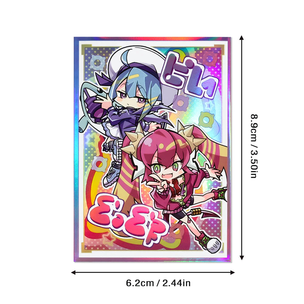 62x89mm 50PCS Animated Art Card Sleeves Board Game Card Sleeves Game Collection Cards Sleeves Protector for YGO Card