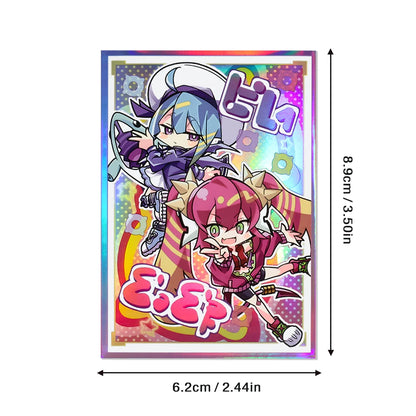 62x89mm 50PCS Animated Art Card Sleeves Board Game Card Sleeves Game Collection Cards Sleeves Protector for YGO Card