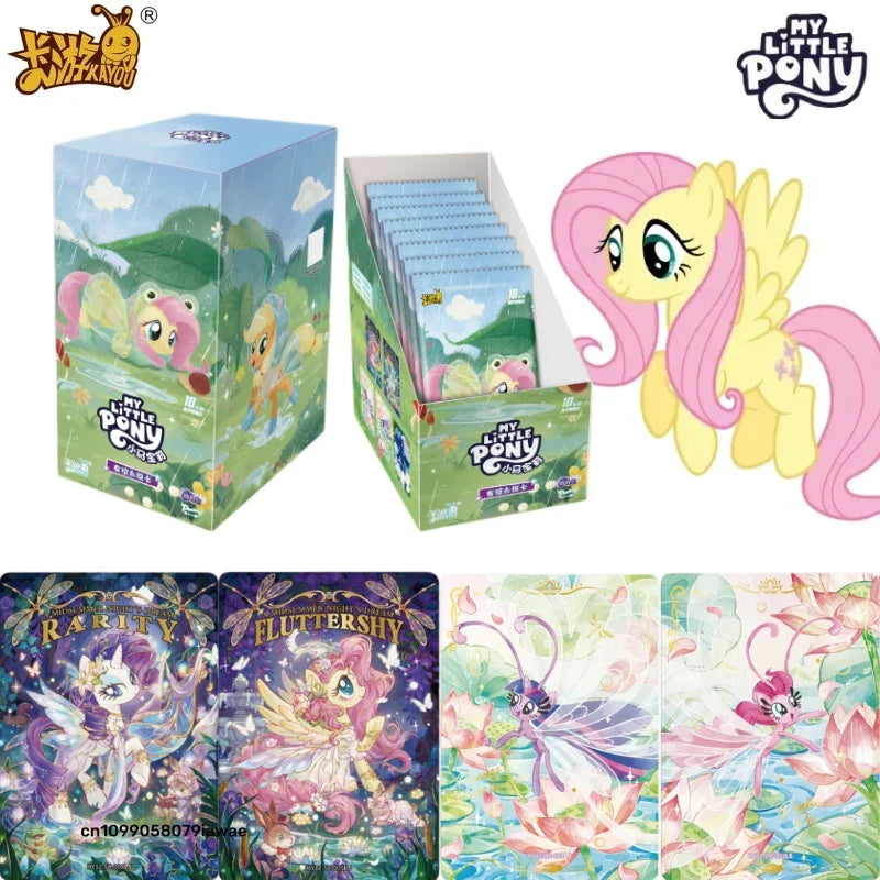 KAYOU Authentic Brand New My Little Pony Series Friendship Forever Huiyue12 Collector's Card Anime Merchandise Gifts