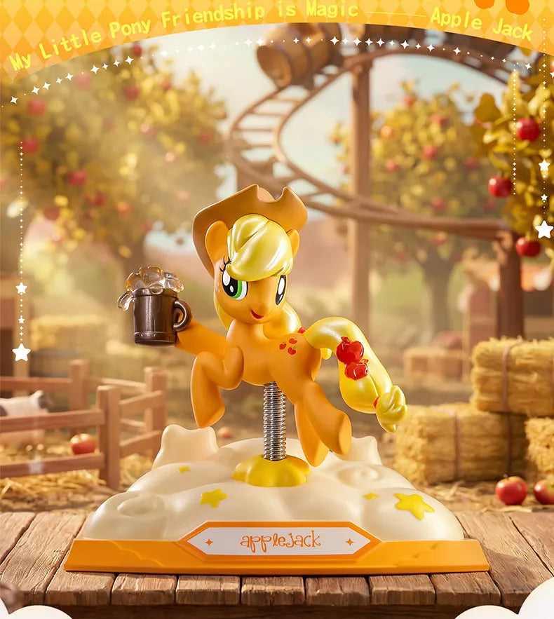 Genuine Blind Box My Little Pony Joyful Party Shaking Joy Series Cute Figurine Desk Decor Gift For And Anime Lover Toys
