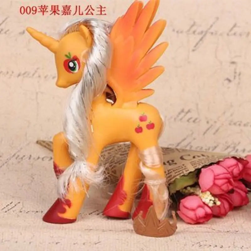 My Little Pony Toy Set Fluttershy Rainbow Dash Twilight Sparkle Princess Cadence Luna Hand Gift