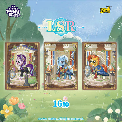 KAYOU Authentic Brand New My Little Pony Series Friendship Forever Huiyue12 Collector's Card Anime Merchandise Gifts