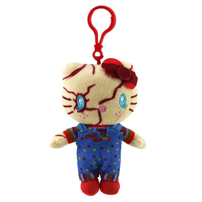 2026 Cute Halloween Creative Plush Toy Clown Resurrection Ghost Baby Chacy Chucky Plush Doll Kids Birthday Gift