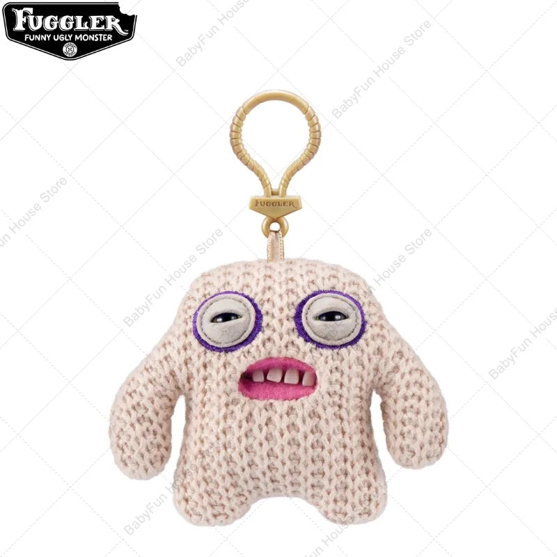 Original Fuggler Ugly Teeth Monster Plush Toy Keychain Pendant