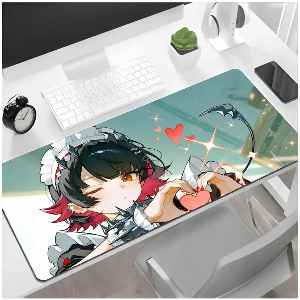 Shark Warrior Zenless Zone Zero Ellen Joe Gaming Desk Mat