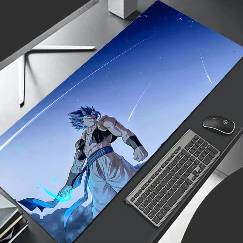 Japan Cool Anime Mouse Pad Laptop Black and White Gaming Mousepad Large D-Dragoned Balls Keyboard Rug PC Gamer Cabinet Desk Mat