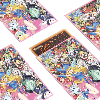 63×90mm Japanese Size Anime Card Sleeves for YGO TCG