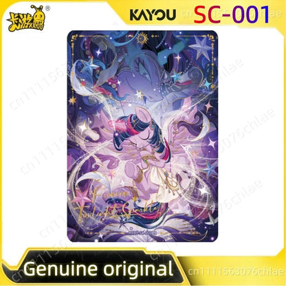 KAYOU Genuine My Little Pony Card T11W10 Friendship Eternal Card Hidden SC ZR SGR SSR Rare Collection Card Toy