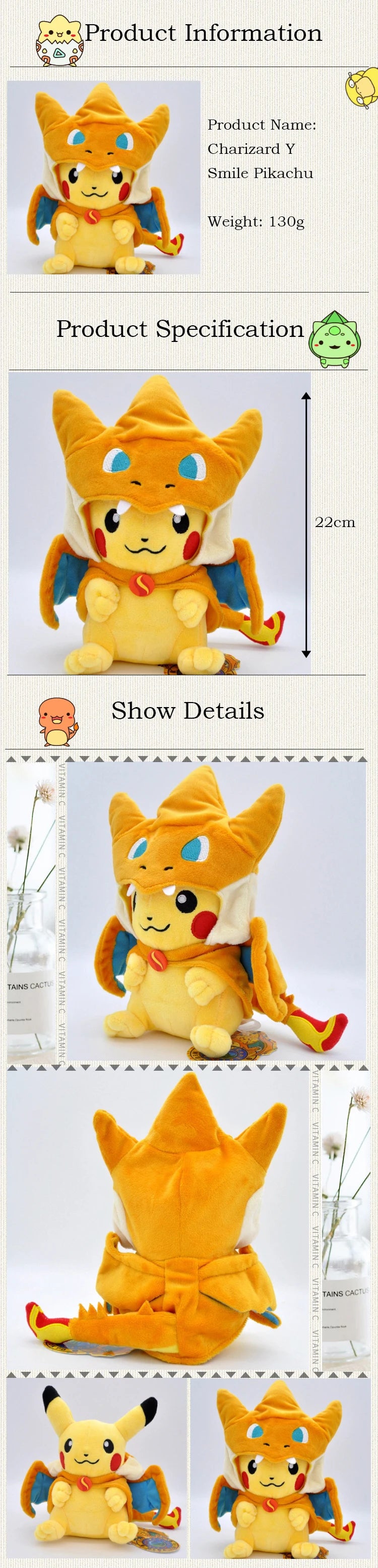 Pokemon Pikachu Morpeko Gengar Cosplay Toy Snorlax Garchomp Tyranitar Hydreigon Anime Eevee Lapras Stuffed Plush Charizard doll