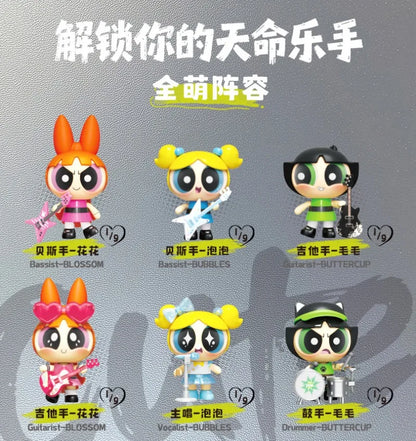 BLOKEES Assemble The Powerpuff Girls GV1 Season Blossom Buttercup Bubbles Collectible Birthday Gift In Stock Toy Models