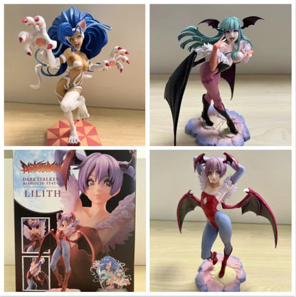Beautiful Girl Demon Succubus Monica Lilith Felicia Game Around The Animation Hand-Made Ornaments Model