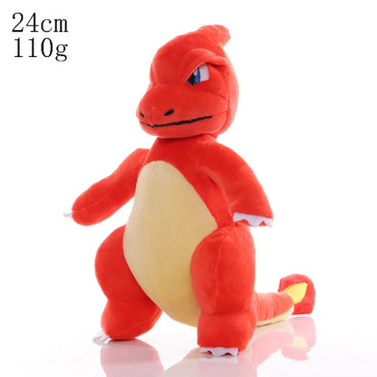 2026 Pokemon Plush Dolls Set - Soft Stuffed Animals Pikachu Charmander Bulbasaur Squirtle Psyduck Eevee Peluche Toy Gifts