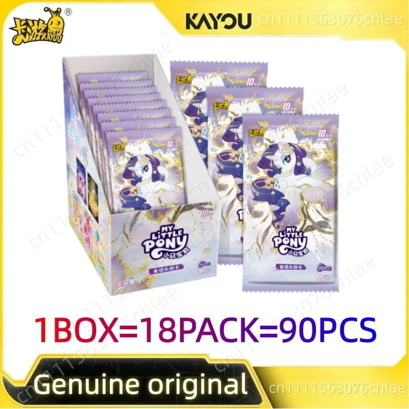 KAYOU Genuine My Little Pony Card T11W10 Friendship Eternal Card Hidden SC ZR SGR SSR Rare Collection Card Toy