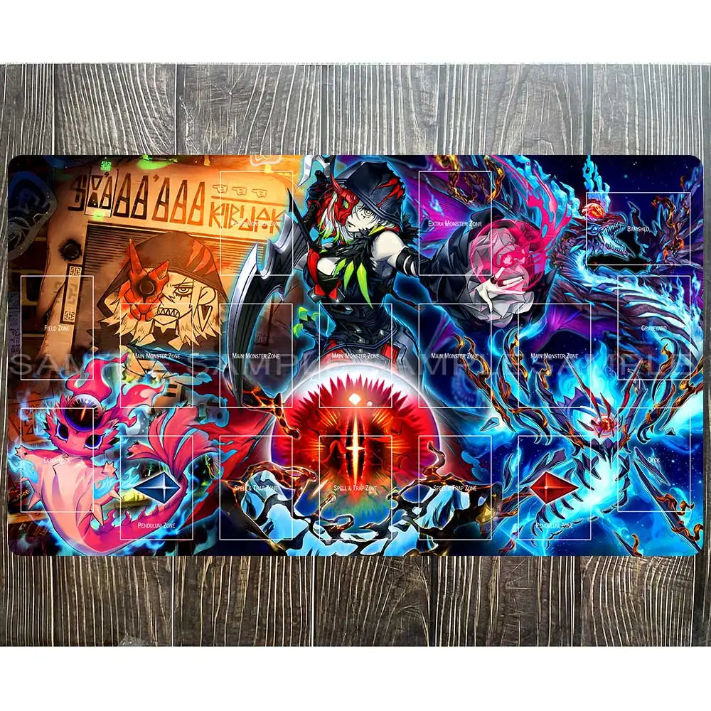 Yu-Gi-Oh Playmat Game Card Pad YGO Yugioh Mat TCG M-003