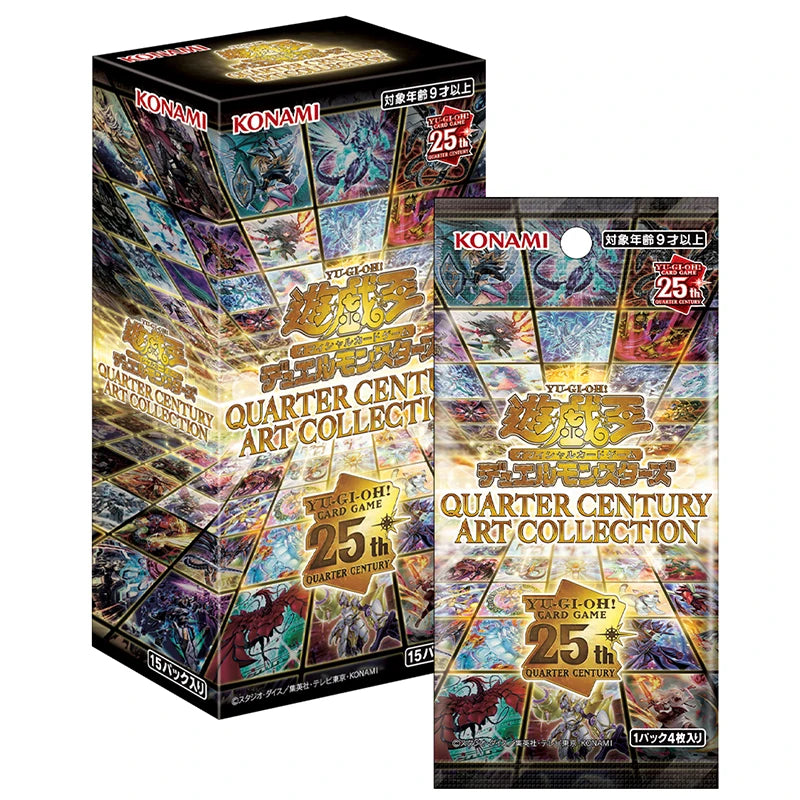 New Yu-Gi-Oh! 25th QUARTER CENTURY ART COLLECTION TCG Set Game Collection Card Booster Pack Japan Language