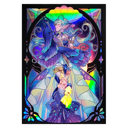 50pcs Diy Yu-Gi-Oh! Witchcrafter Madame Rilliona Card Sleeve TCG OCG Kewl Tune Rotary Galatea Game Collectible Card Sleeve Toys