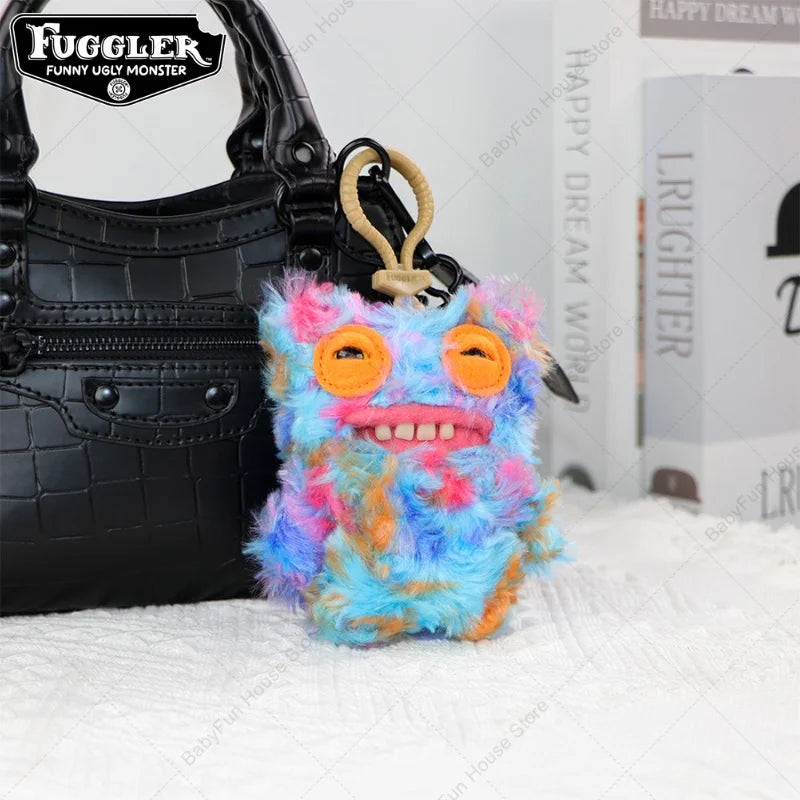 Original Fuggler Ugly Teeth Monster Plush Toy Keychain Pendant