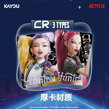 KAYOU Genuine KPop Demon Hunters Card KPop Demon Hunters‑Collectible Trading Cards‑Special Mini Edition‑001‑APAC‑Series 1‑A