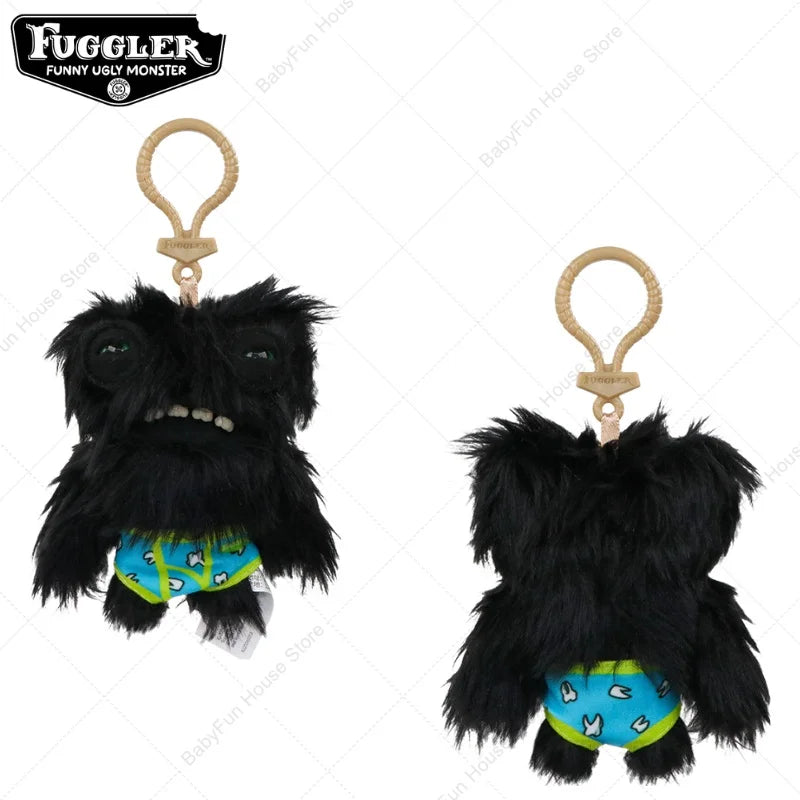 Original Fuggler Ugly Teeth Monster Plush Toy Keychain Pendant