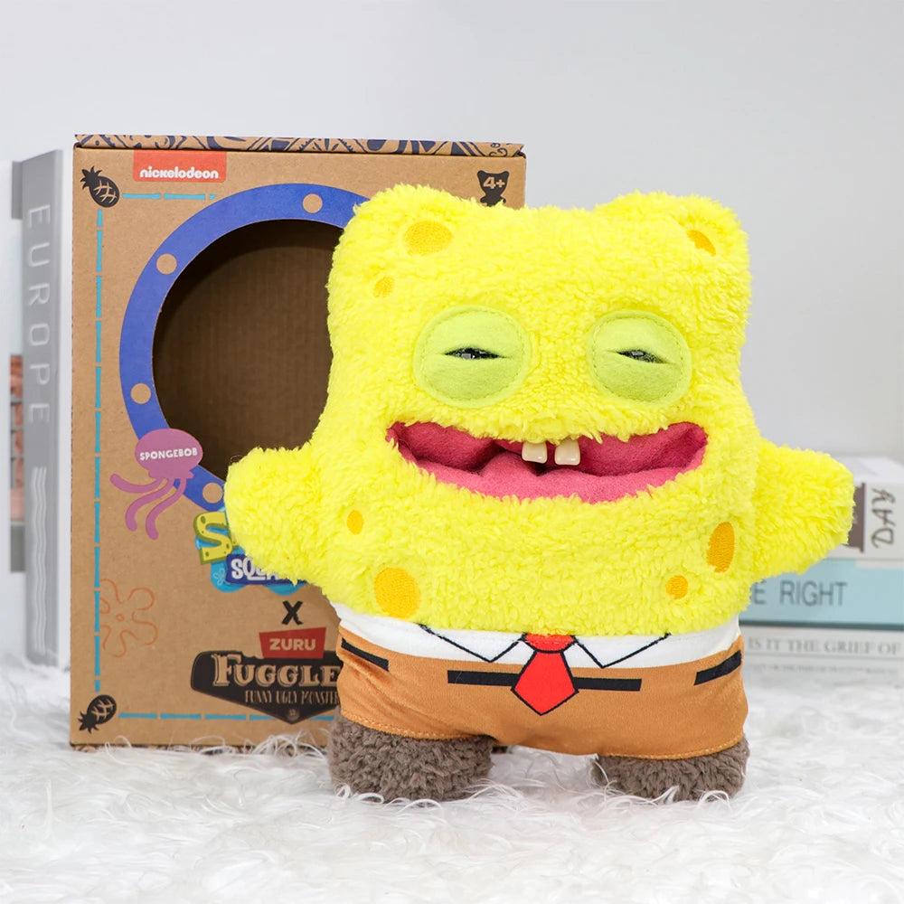 Fuggler WIDE EYED WEIRDO Soft Peluche Plush Doll Teeth Monster Ugly Cute Funny Soft Toy Chlidren Christmas Birthday Gift
