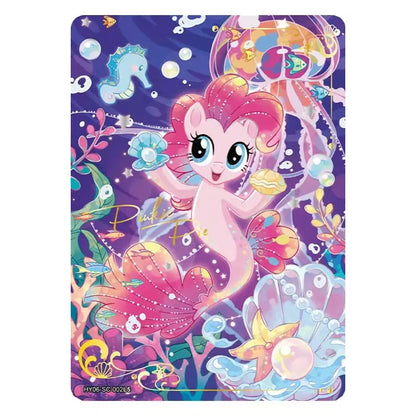 KAYOU Genuine My Little Pony Card Friendship Eternal 6 7 8 Huiyue Series SC SLR SGR UR Cute Princess Anime Collectible Cards Toy