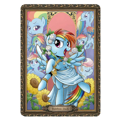 KAYOU Genuine My Little Pony Card Friendship Eternal 6 7 8 Huiyue Series SC SLR SGR UR Cute Princess Anime Collectible Cards Toy