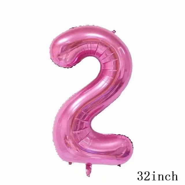 My Little Ponyed Foil Balloon Happy Birthday Latex Ballon Banner Party Decoration Cake Topper Supplies Backdrop Disposable Toy