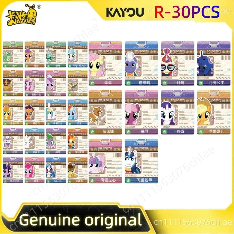 KAYOU Genuine My Little Pony Card T11W10 Friendship Eternal Card Hidden SC ZR SGR SSR Rare Collection Card Toy