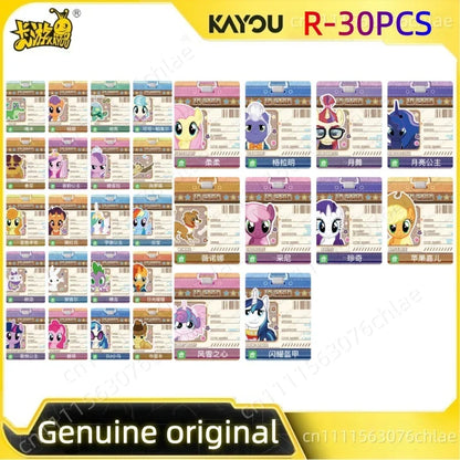 KAYOU Genuine My Little Pony Card T11W10 Friendship Eternal Card Hidden SC ZR SGR SSR Rare Collection Card Toy