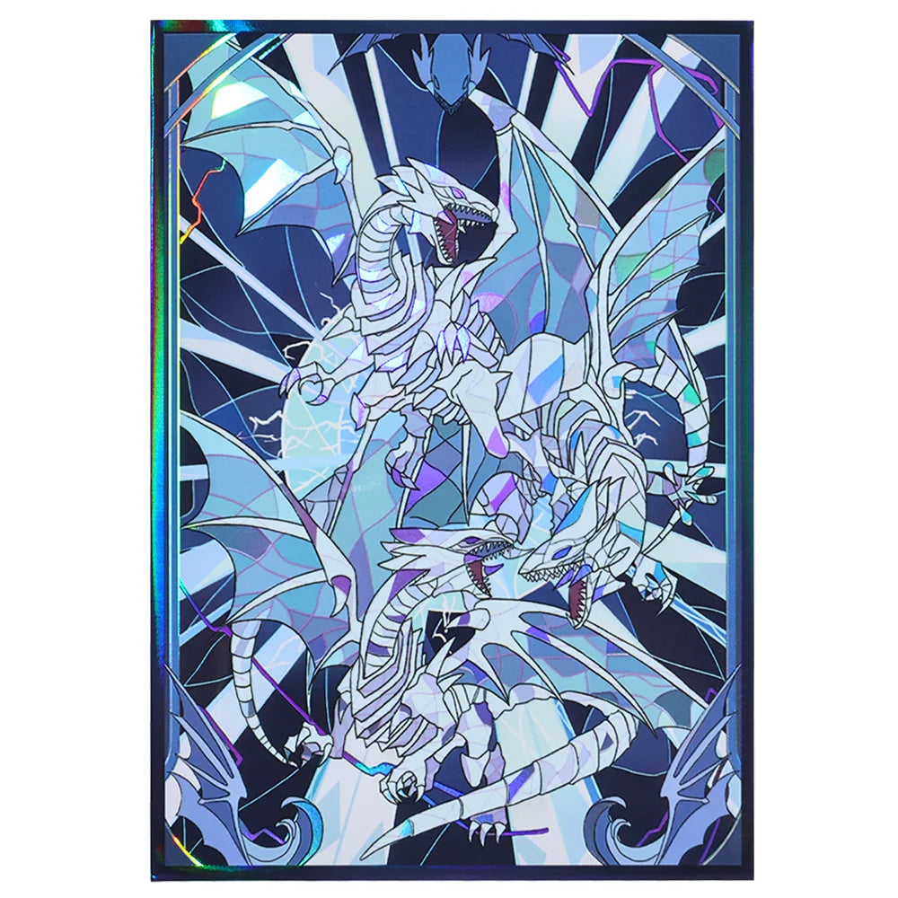 63×90mm 50 PCS Japanese Size Anime Card Sleeves for YGO Top Loading Board Game Inner Card Protector for TCG Card