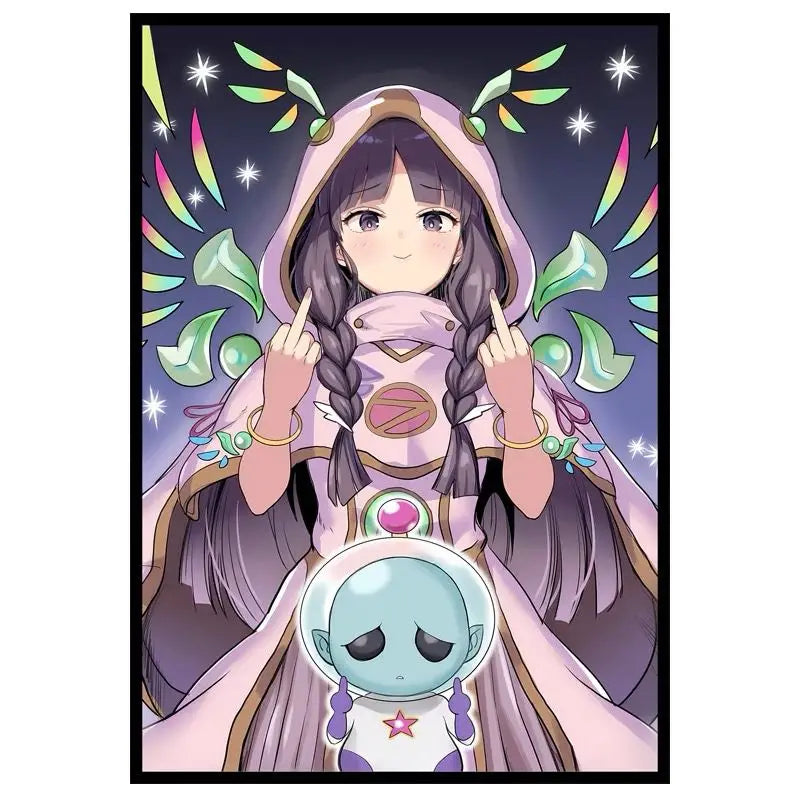 63*90mm 50PCS Multiple Styles Animated Art Card Sleeves Board Game Card Sleeves Game Collection Cards Sleeves Protector for YGO