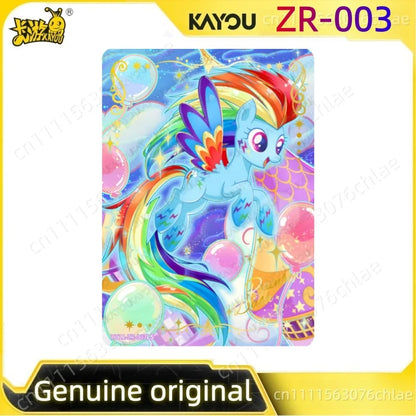 KAYOU Genuine My Little Pony Card T11W10 Friendship Eternal Card Hidden SC ZR SGR SSR Rare Collection Card Toy