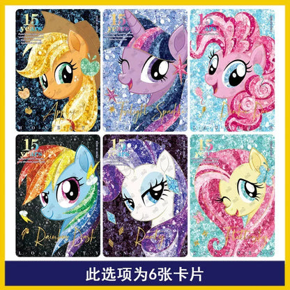 KAYOU Genuine My Little Pony Card Friendship Eternal 6 7 8 Huiyue Series SC SLR SGR UR Cute Princess Anime Collectible Cards Toy